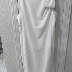Calvin Klein White Dress. Size 12. Brand New.